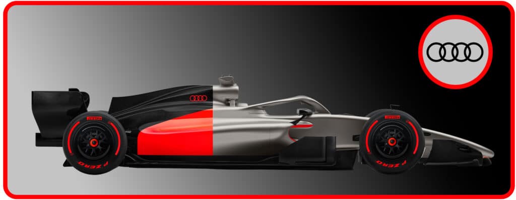 Audi F1 concept car image